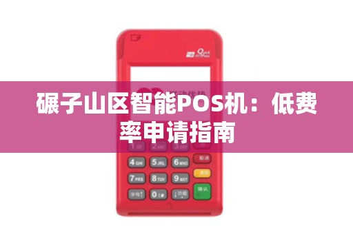 碾子山区智能POS机：低费率申请指南