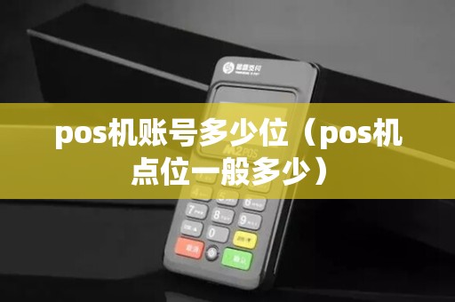 pos机账号多少位（pos机点位一般多少）