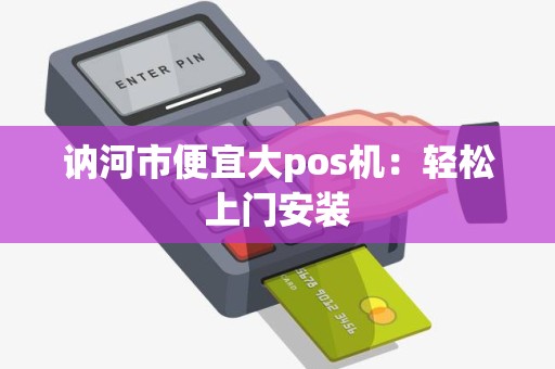 讷河市便宜大pos机：轻松上门安装