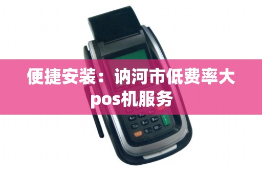 便捷安装：讷河市低费率大pos机服务