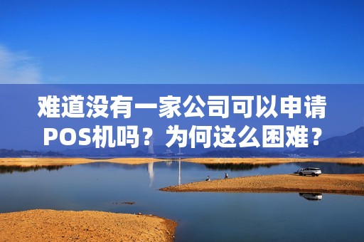 难道没有一家公司可以申请POS机吗？为何这么困难？