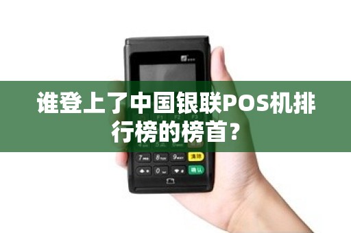 谁登上了中国银联POS机排行榜的榜首？