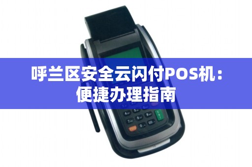 呼兰区安全云闪付POS机：便捷办理指南