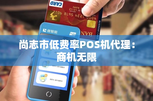 尚志市低费率POS机代理：商机无限