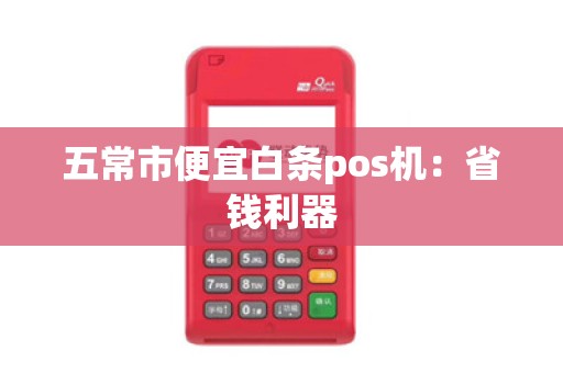 五常市便宜白条pos机：省钱利器