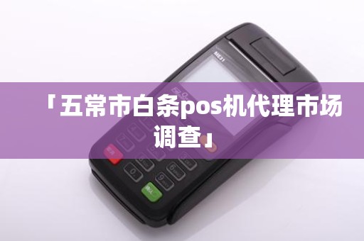 「五常市白条pos机代理市场调查」