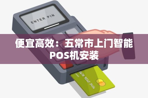 便宜高效：五常市上门智能POS机安装