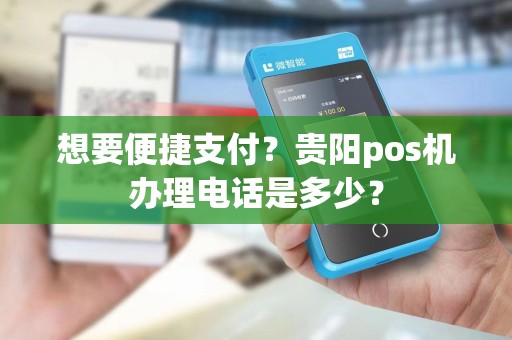 想要便捷支付？贵阳pos机办理电话是多少？