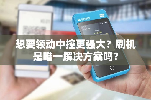 想要领动中控更强大？刷机是唯一解决方案吗？