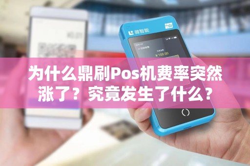 为什么鼎刷Pos机费率突然涨了？究竟发生了什么？
