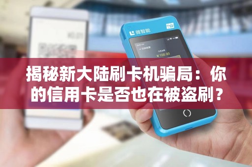 揭秘新大陆刷卡机骗局：你的信用卡是否也在被盗刷？