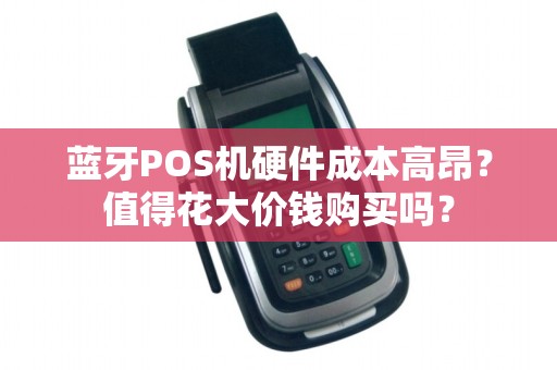 蓝牙POS机硬件成本高昂？值得花大价钱购买吗？