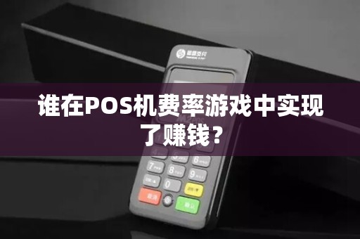 谁在POS机费率游戏中实现了赚钱？