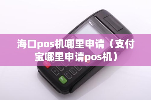 海口pos机哪里申请（支付宝哪里申请pos机）