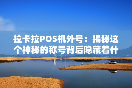 拉卡拉POS机外号：揭秘这个神秘的称号背后隐藏着什么秘密？