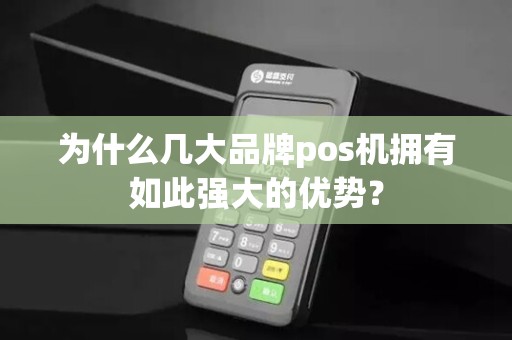 为什么几大品牌pos机拥有如此强大的优势？
