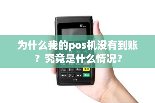 为什么我的pos机没有到账？究竟是什么情况？