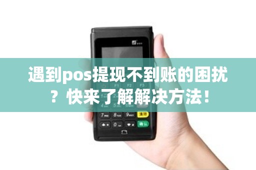 遇到pos提现不到账的困扰？快来了解解决方法！