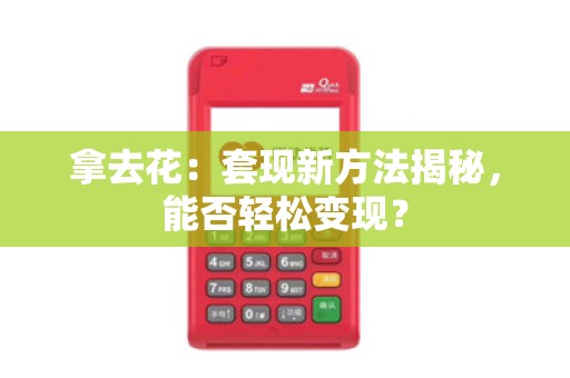 拿去花：套现新方法揭秘，能否轻松变现？