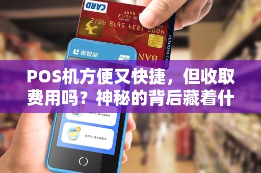 POS机方便又快捷，但收取费用吗？神秘的背后藏着什么秘密？