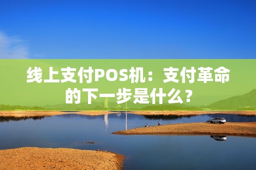 线上支付POS机：支付革命的下一步是什么？