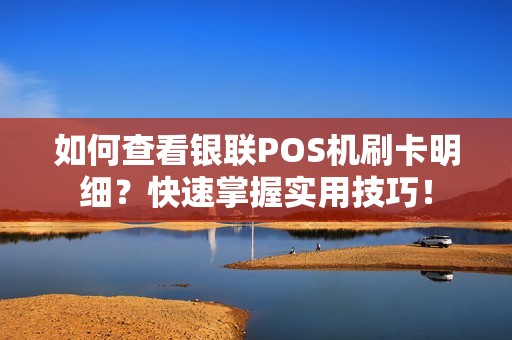 如何查看银联POS机刷卡明细？快速掌握实用技巧！