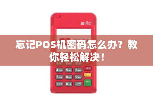 忘记POS机密码怎么办？教你轻松解决！