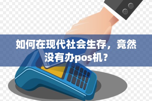 如何在现代社会生存，竟然没有办pos机？