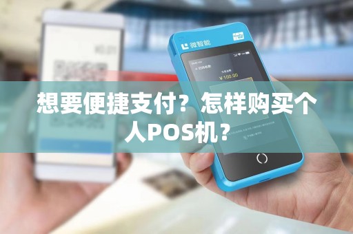 想要便捷支付？怎样购买个人POS机？