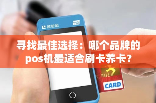 寻找最佳选择：哪个品牌的pos机最适合刷卡养卡？