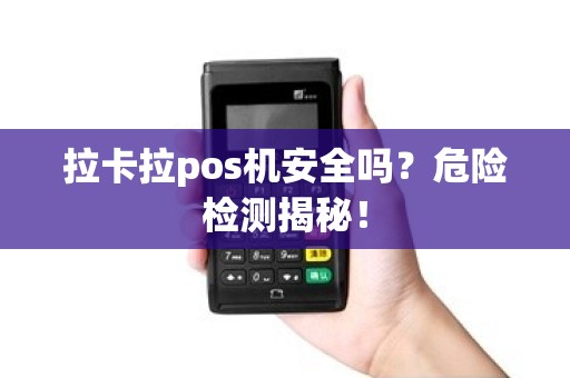 拉卡拉pos机安全吗？危险检测揭秘！
