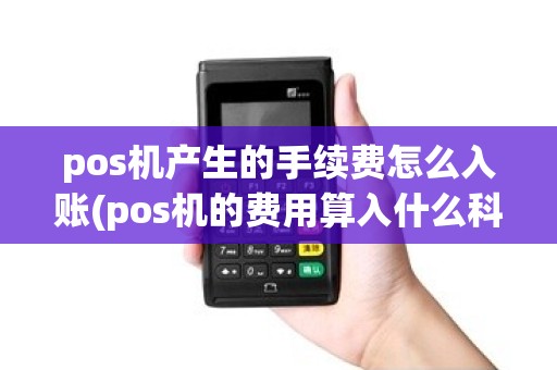 pos机产生的手续费怎么入账(pos机的费用算入什么科目)