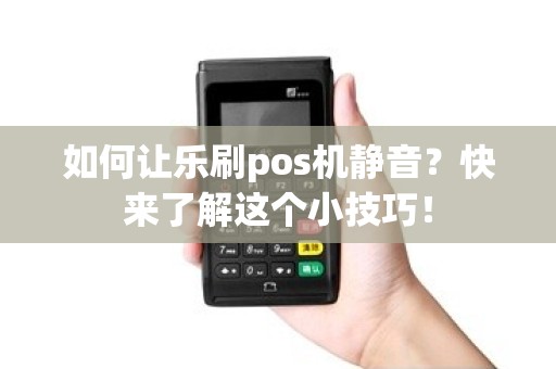 如何让乐刷pos机静音？快来了解这个小技巧！