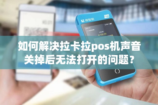 如何解决拉卡拉pos机声音关掉后无法打开的问题？