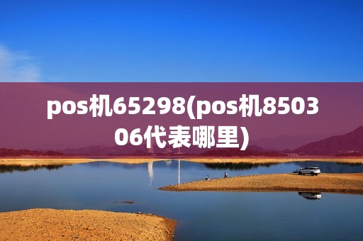 pos机65298(pos机850306代表哪里)
