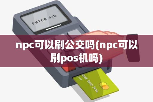 npc可以刷公交吗(npc可以刷pos机吗)