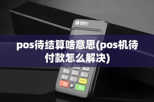pos待结算啥意思(pos机待付款怎么解决)