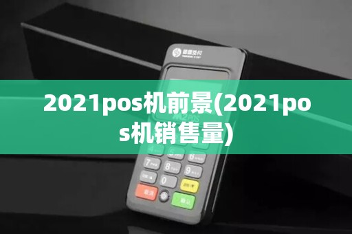 2021pos机前景(2021pos机销售量)