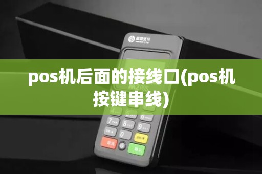 pos机后面的接线口(pos机按键串线)
