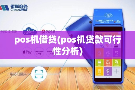 pos机借贷(pos机贷款可行性分析)