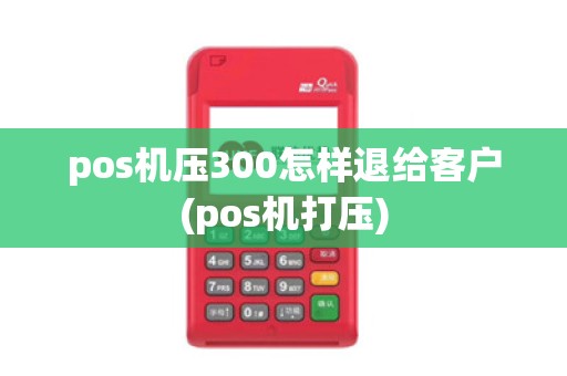 pos机压300怎样退给客户(pos机打压)