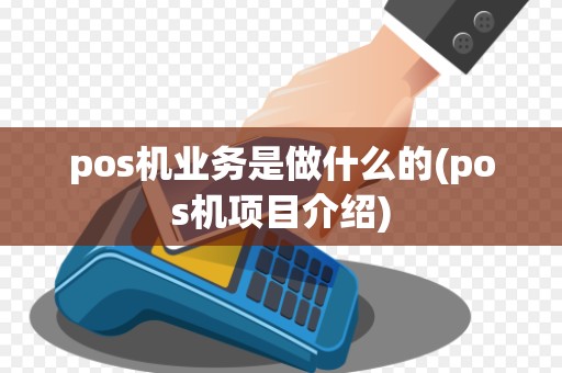 pos机业务是做什么的(pos机项目介绍)
