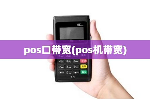 pos口带宽(pos机带宽)
