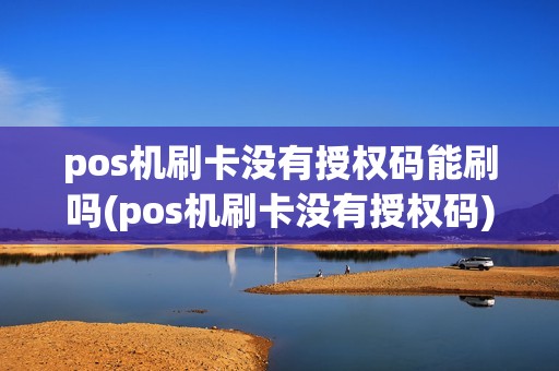 pos机刷卡没有授权码能刷吗(pos机刷卡没有授权码)
