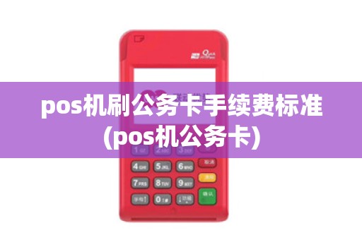 pos机刷公务卡手续费标准(pos机公务卡)
