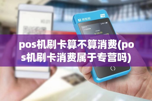 pos机刷卡算不算消费(pos机刷卡消费属于专营吗)