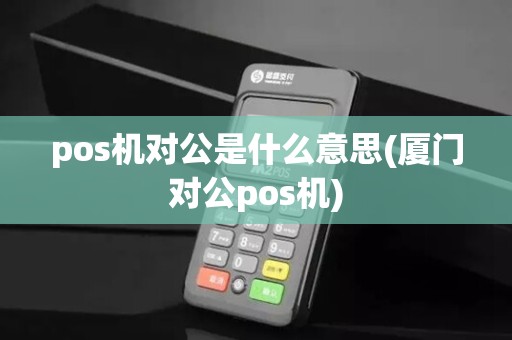 pos机对公是什么意思(厦门对公pos机)