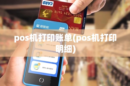 pos机打印账单(pos机打印明细)