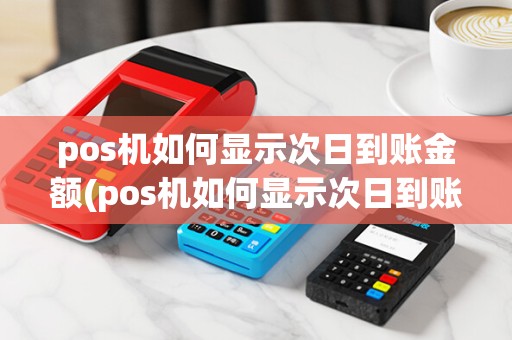 pos机如何显示次日到账金额(pos机如何显示次日到账)
