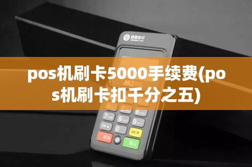 pos机刷卡5000手续费(pos机刷卡扣千分之五)